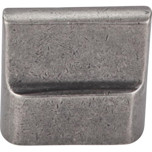 Top Knobs - Aspen Flat Sided 7/8 Inch Center to Center Rectangle Knob - Silicon Bronze Light