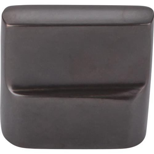 Top Knobs - Aspen Flat Sided 7/8 Inch Center to Center Rectangle Knob - Medium Bronze