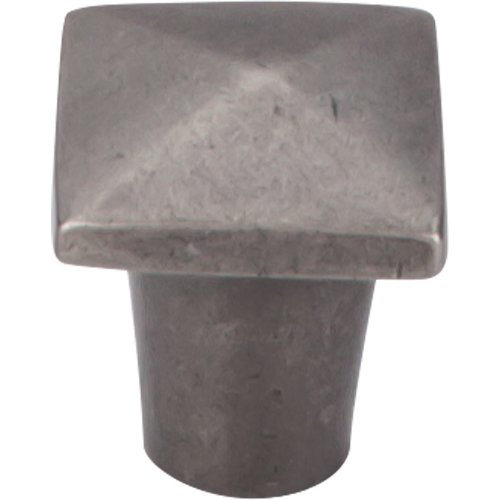 Top Knobs - Aspen 3/4 Inch Length Square Knob - Silicon Bronze Light