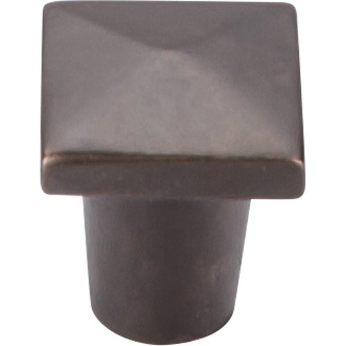 Top Knobs - Aspen 3/4 Inch Length Square Knob - Medium Bronze