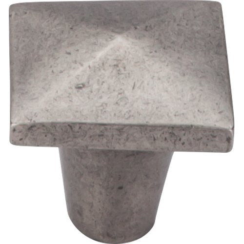 Top Knobs - Aspen 1 1/4 Inch Length Square Knob - Silicon Bronze Light