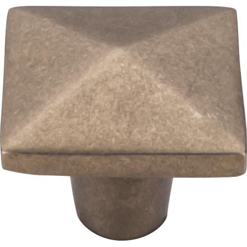 Top Knobs - Aspen 1 1/2 Inch Length Square Knob - Light Bronze