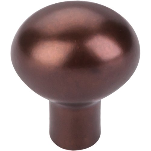 Top Knobs - Aspen Small Egg 1 3/16 Inch Length Oval Knob - Mahogany Bronze