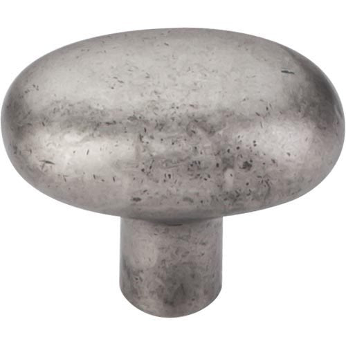 Top Knobs - Aspen Small Potato 1 9/16 Inch Length Oval Knob - Silicon Bronze Light