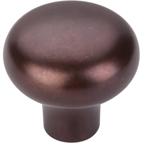 Top Knobs - Aspen Round 1 3/8 Inch Diameter Round Knob - Mahogany Bronze