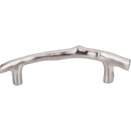 Top Knobs - Aspen II Twig 3 1/2 Inch Center to Center Bar pull - Brushed Satin Nickel