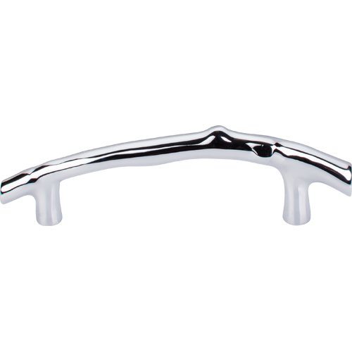Top Knobs - Aspen II Twig 5 Inch Center to Center Bar pull - Polished Chrome
