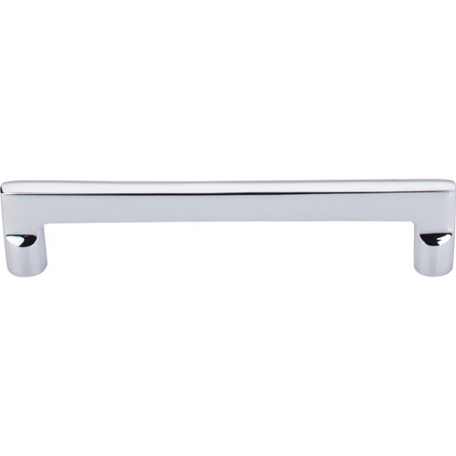 Top Knobs - Aspen II Flat Sided 6 Inch Center to Center Bar pull - Polished Chrome