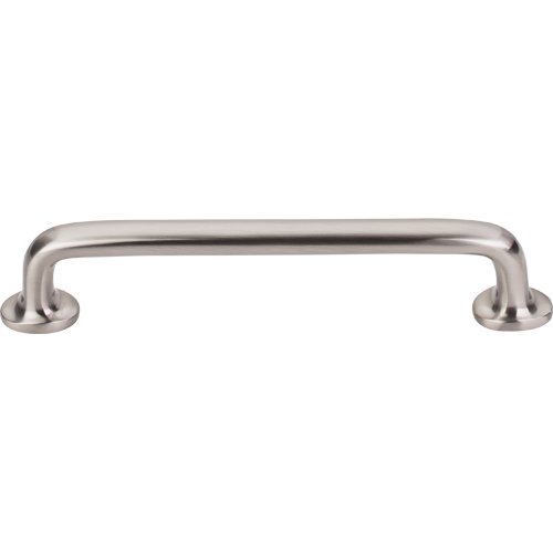 Top Knobs - Aspen II Rounded 6 Inch Center to Center Bar pull - Brushed Satin Nickel