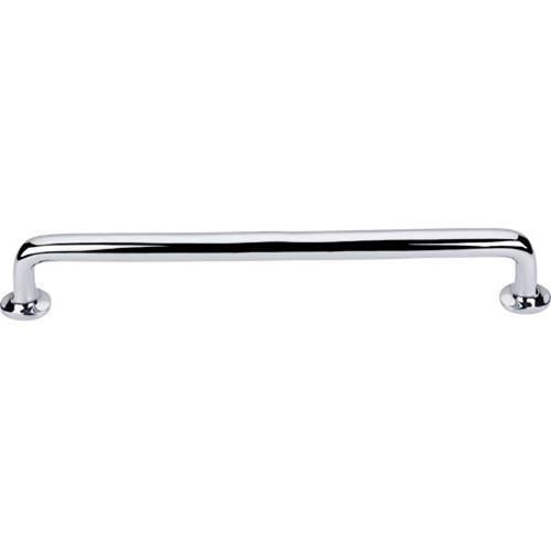 Top Knobs - Aspen II Rounded 18 Inch Center to Center Appliance pull - Polished Chrome