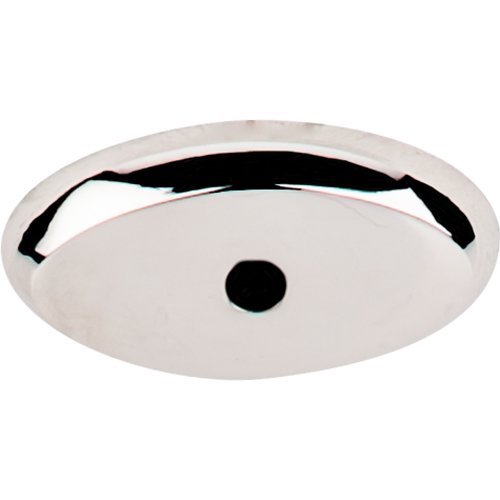 Top Knobs - Aspen II Oval Backplate - Polished Nickel