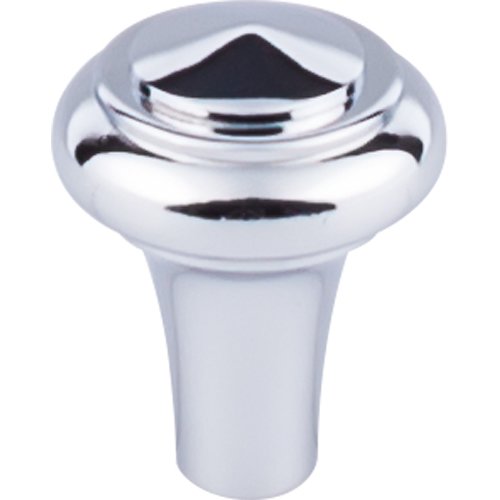 Top Knobs - Aspen II Peak 1 Inch Diameter Round Knob - Polished Chrome