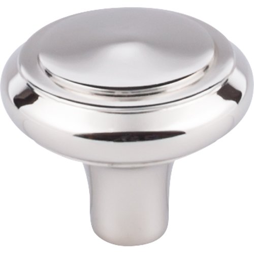 Top Knobs - Aspen II Peak 1 5/8 Inch Diameter Round Knob - Polished Nickel