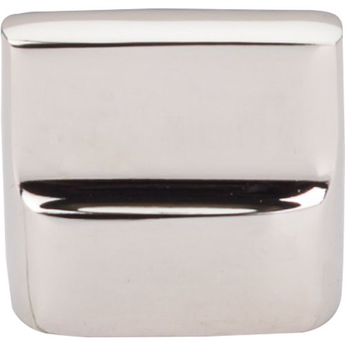 Top Knobs - Aspen II Flat Sided 7/8 Inch Center to Center Rectangle Knob - Polished Nickel