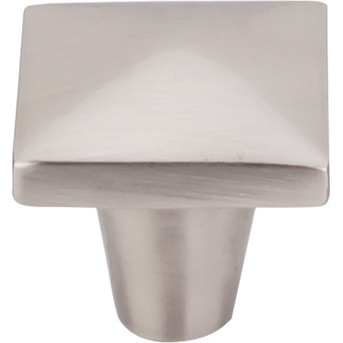 Top Knobs - Aspen II 1 1/4 Inch Length Square Knob - Brushed Satin Nickel