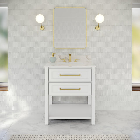 Jeffrey Alexander - Kipling 30 Inch W Single Basin Bathroom Vanity Set