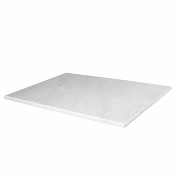 Native Trails - 30 Inch Carrara Vanity Top - Vessel Cut-Out