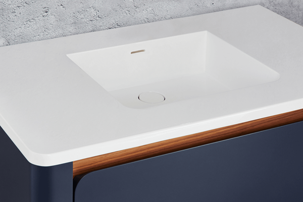 Wetstyle - Bauhaus 36 X 22 X 7/16 Semi Recessed Washbasin