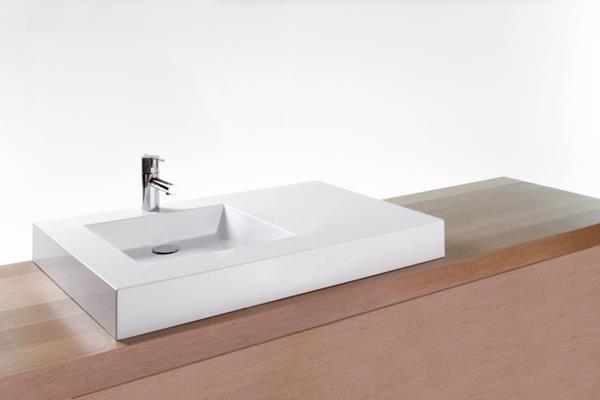 Wetstyle - Cube 36 X 22 X 4 Left Side Washbasin