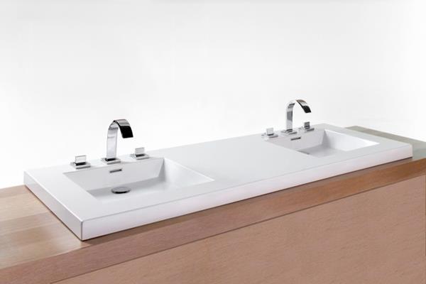 Wetstyle - Cube 60 X 22 X 2 Semi Recess Washbasin