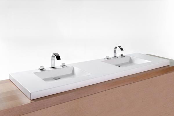 Wetstyle - Cube 72 X 22 X 2 Semi Recess Washbasin