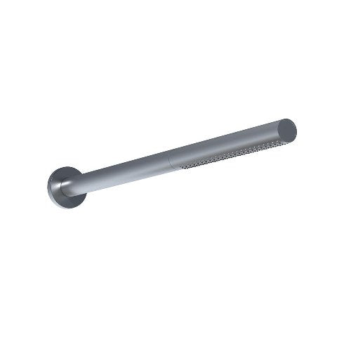 Vola - 080St+100 Cylindrical Shower Head And Arm With Flange- 23-5/8 Inch Length