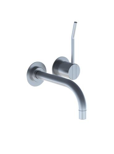 Vola - 111Xl One-Handle Mixer, 6 Inch Spout & Rosette Trim Kit, For Spout To Left Installation