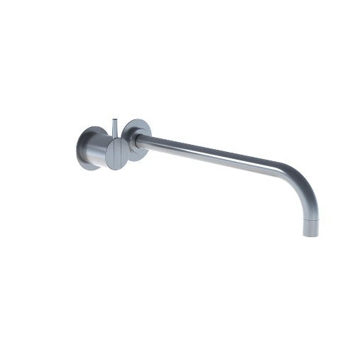 Vola - 121-300 One-Handle Mixer, 12 Inch Spout and Rosette Trim kit