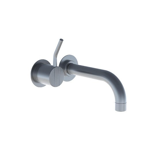 Vola - 2111Cm One-Handle Mixer, 6 Inch High-Flow Spout And Rosette Trim Kit