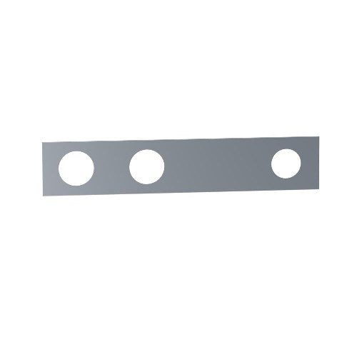 Vola - 3-Hole Plate- 2-3/8 Inch X 9 Inch