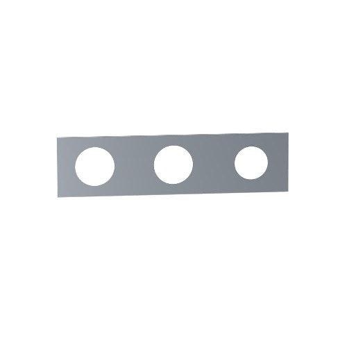 Vola - 3-Hole Plate- 2-3/8 Inch X 9 Inch