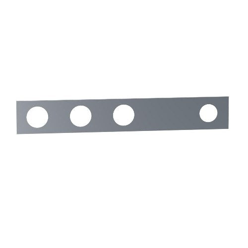 Vola - 4-Hole (Far) Plate- 2-3/8 Inch X 12 Inch
