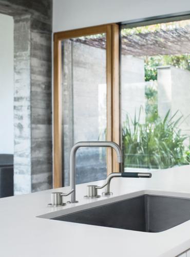 Vola - 500Mt1-590M One Handle Deck-Mounted Kitchen Faucet