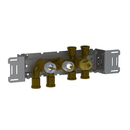 Vola - 5400VA4 3/4 Inch rough in-wall valve (8.45 gpm)- 4-port high-flow