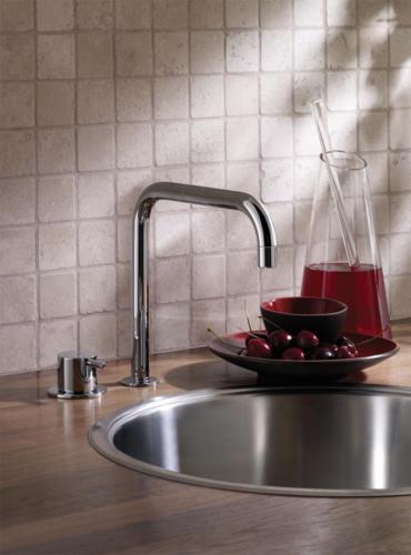 Vola - 590 Two-Hole Deck-Mounted Basin / Kitchen Set