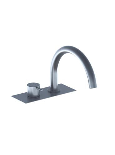 Vola - Pre-Assembled One-Handle Tub Mixer With Swivel Spout