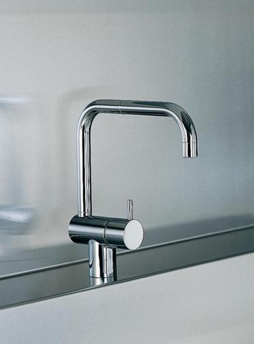 Vola - Kv8 Single-Feed One-Handle Deck-Mounted Basin Or Kitchen Faucet