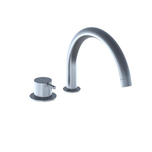 Vola - Sc7 One-Handle Tub Mixer With Swivel Spout With Rosette Trim