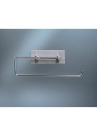 Vola - T13 Toilet Roll Holder 9-1/2 Inch Long W/ Backplate (Or Kitchen Roll)