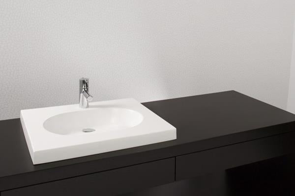 Wetstyle - Ove 24 X 22 X 2 Semi Recess Washbasin