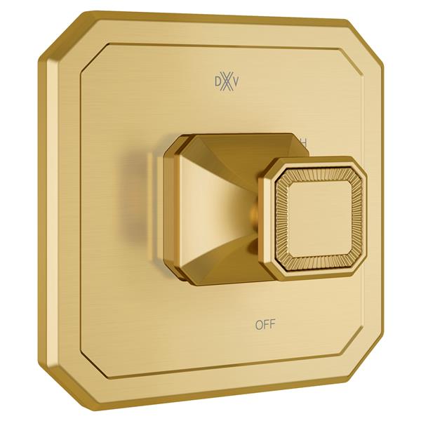DXV - Belshire Pressure Balance Shower Valve Trim With Cushion Handles