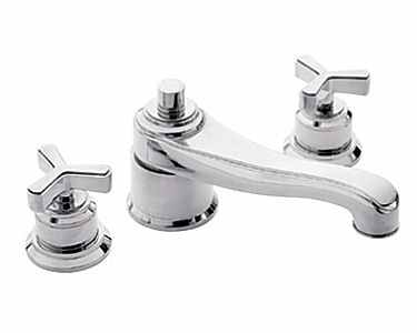 Watermark - Transitional Deck Mounted 3 Hole Bath Set