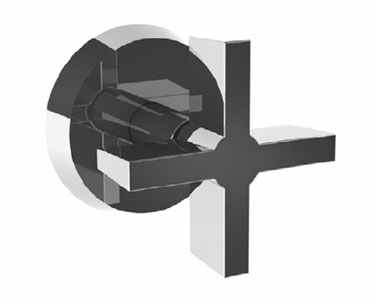 Watermark - Blue Wall Mounted Trim