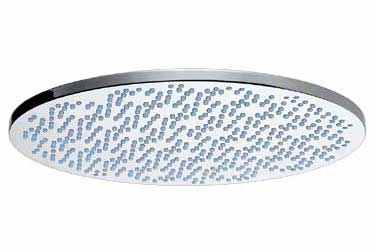 Watermark - Flat Easy Clean Shower Head, 14 Inch Dia.