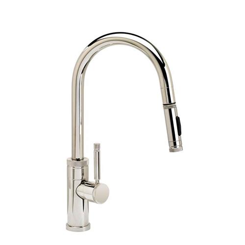 Waterstone - Industrial Prep Size Plp Pulldown Faucet - Toggle Sprayer - Angled Spout