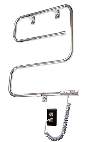 Myson - Sapphire, 3 Bar Wall Mount Bright Towel Warmer