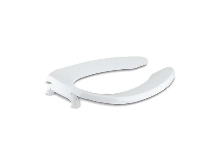 Kohler - Lustra Commercial Elongated Toilet Seat With Antimicrobial Agent And Self-Sustaining Check Hinge