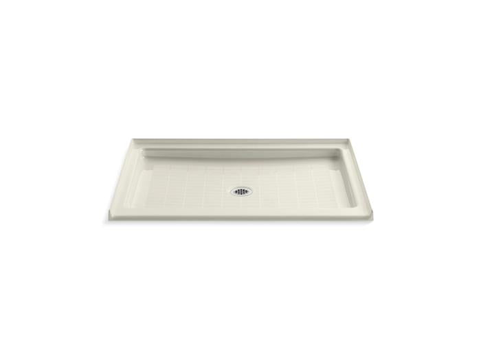 Kohler - Purist Cast Iron 48 X 36 Inch Alcove Shower Base, Center Drain