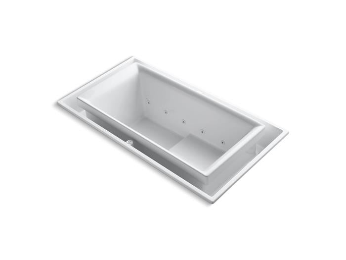 Kohler - Sok 63 X 31-1/2 Inch Drop-In Effervescence Bath With Left-Hand Drain