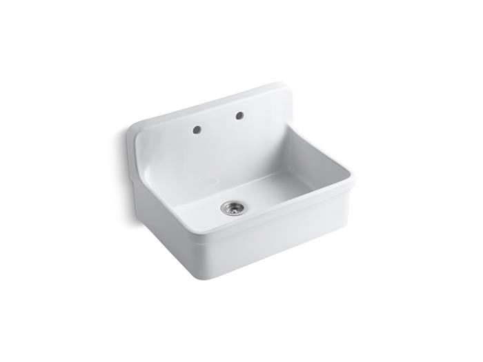 Kohler - Gilford 30 Inch Top-/Wall-Mount Single-Bowl Farmhouse Kitchen Sink
